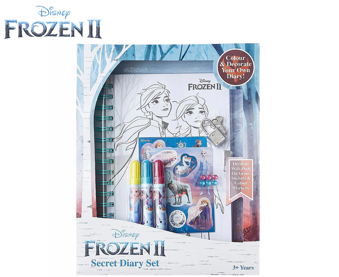 Disney Frozen 2 Secret Diary Set