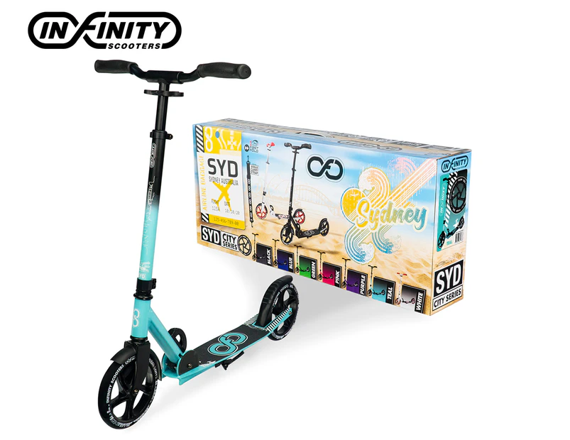 infinity SYD | Sydney City Big Wheel Commuter Scooter - Teal
