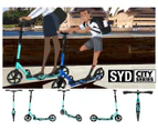 infinity SYD | Sydney City Big Wheel Commuter Scooter - Teal