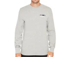 New Balance Men's Athletic Crew Neck Sweater - Grey