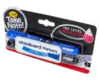 12 x Crayola Take Note! Chisel Tip Whiteboard Marker 2-Pack