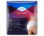 Tena Women's Medium Discreet Blanc Low Waist Underwear 8pk