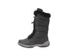 Mountain Warehouse Snowflake Women's Snow Boots Waterproof Winter Ladies Shoe - Black