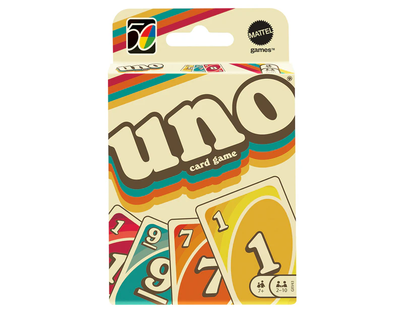 UNO Iconic 1970s Edition Card Game