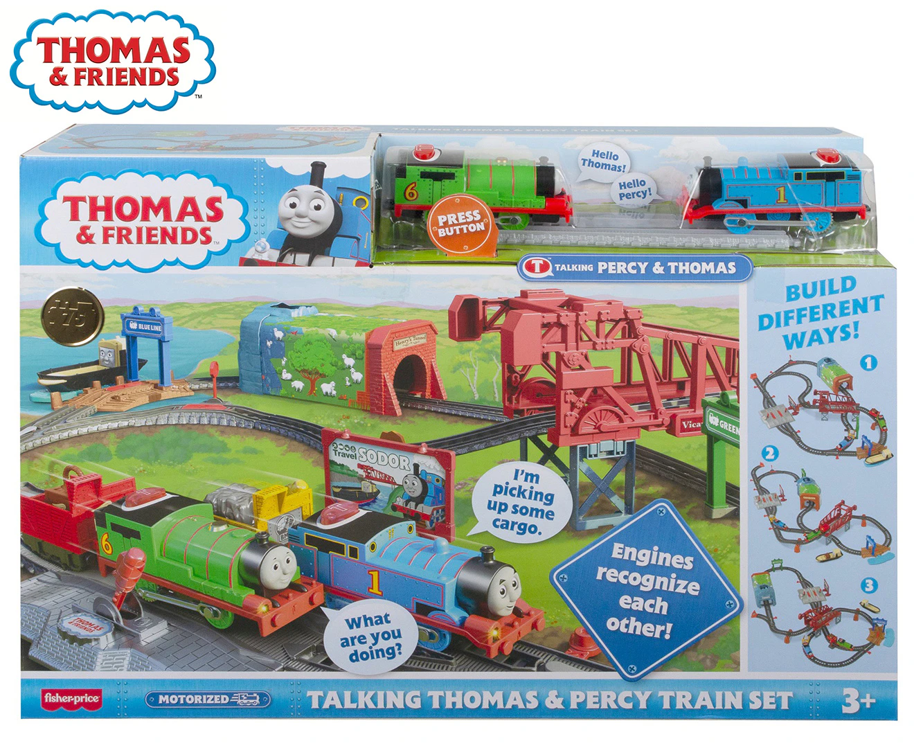 Thomas & Friends Talking Thomas & Percy Train Set