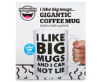 I Like Big Mugs 1.9L Giant Coffee Mug - White