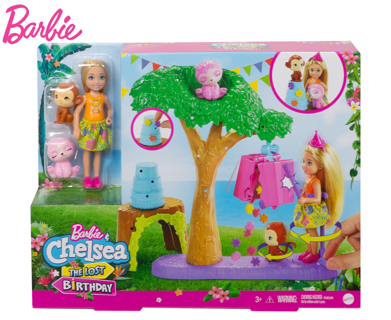 Barbie Chelsea The Lost Birthday Party Fun Playset Catch