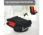 Swivel Floor Sofa Lounge Folding Chair Adjustable Recliner Chaise Armchair Gaming Home Office,Red
