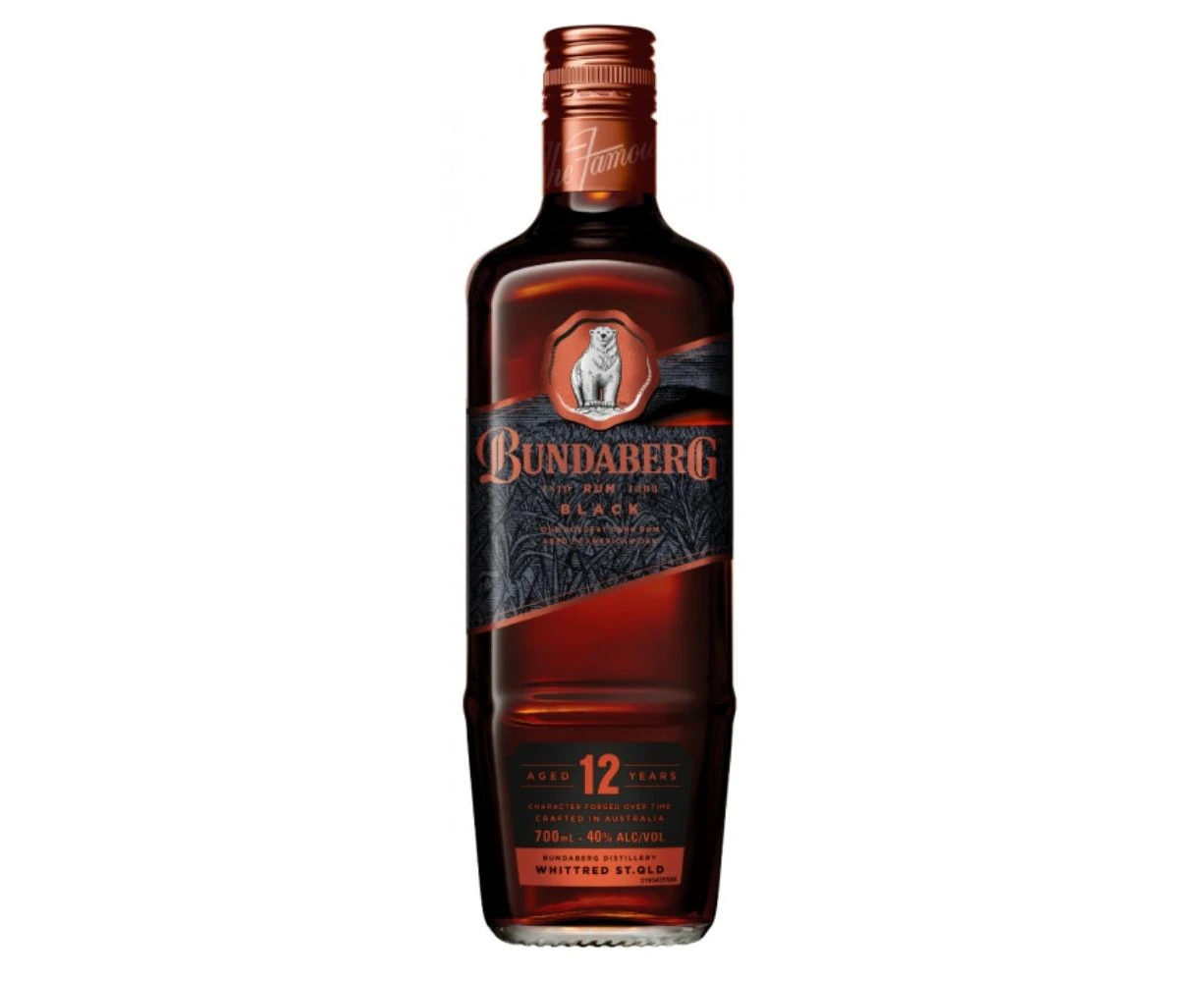 Bundaberg Black 12 Yo Rum 700mL