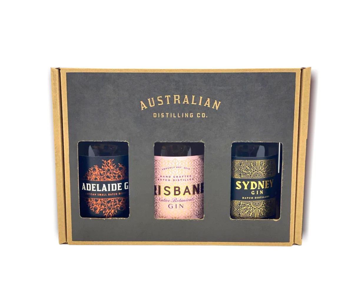 Australian Distilling Co Gift Pack 3 X 200 ml