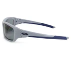 Oakley Valve Sports Wrap Polarised Sunglasses - Matte Fog/Grey