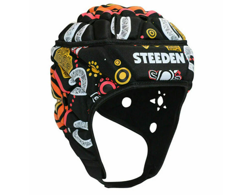 Steeden Headguard Indigenous NRL Rugby Football Youth 54cm