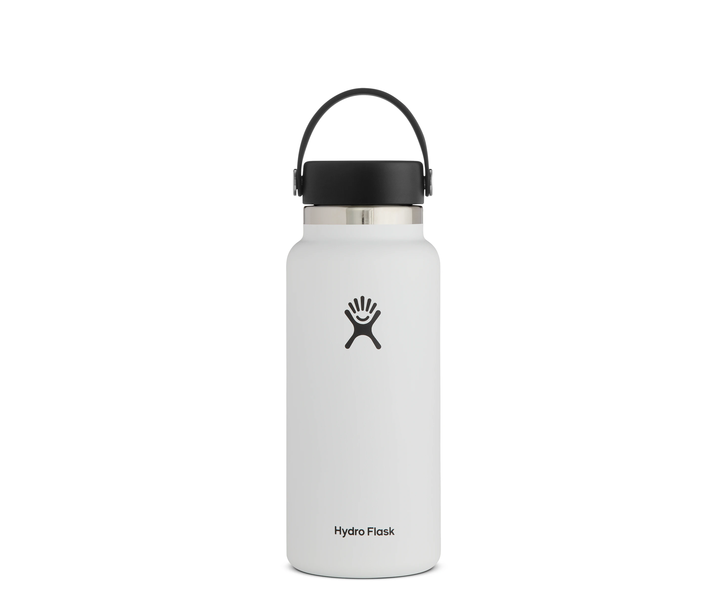 Hydro Flask Wide Flex Cap 946ml Insulated Stainless Steel Bottle Tumbler White