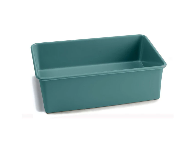 Jamie Oliver Non-Stick 21cm 1.5L Steel Rectangle Loaf Tin Bread Baking Pan Green