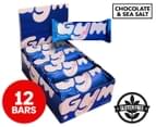 12 x Winners Gym Protein Low Carb Bars Chocolate & Sea Salt 40g 1