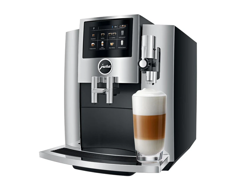 Jura S8CHROME S8 Automatic Coffee Machine - Chrome
