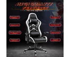Gaming Chair Office Chair Computer PU Executive Racing Recliner Backrest Armrest