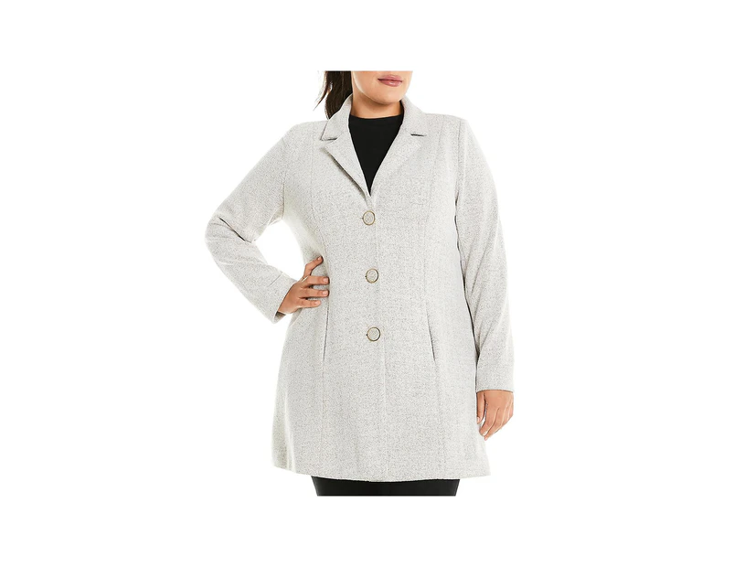 Estelle Women's Coats & Jackets Basic Coat - Color: Beige