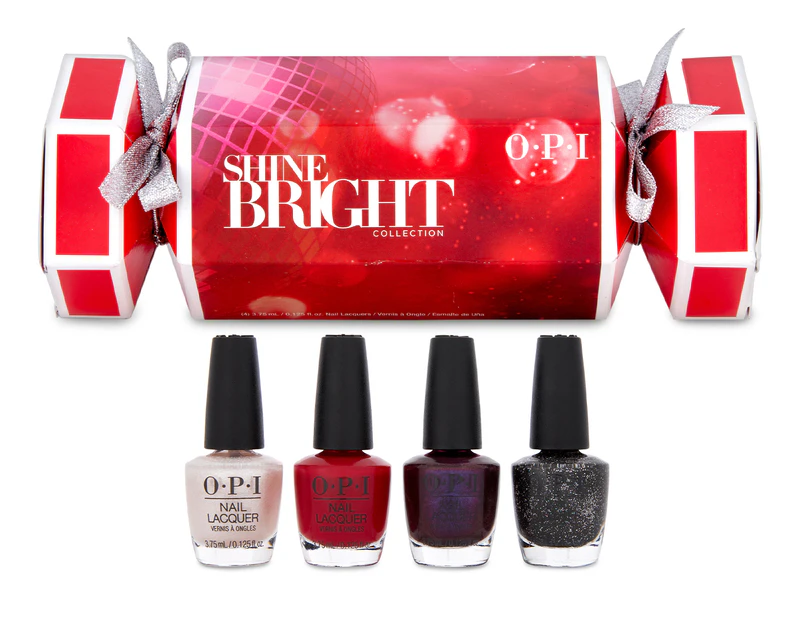 OPI Shine Bright Holiday Mini 4-Pack - Multi