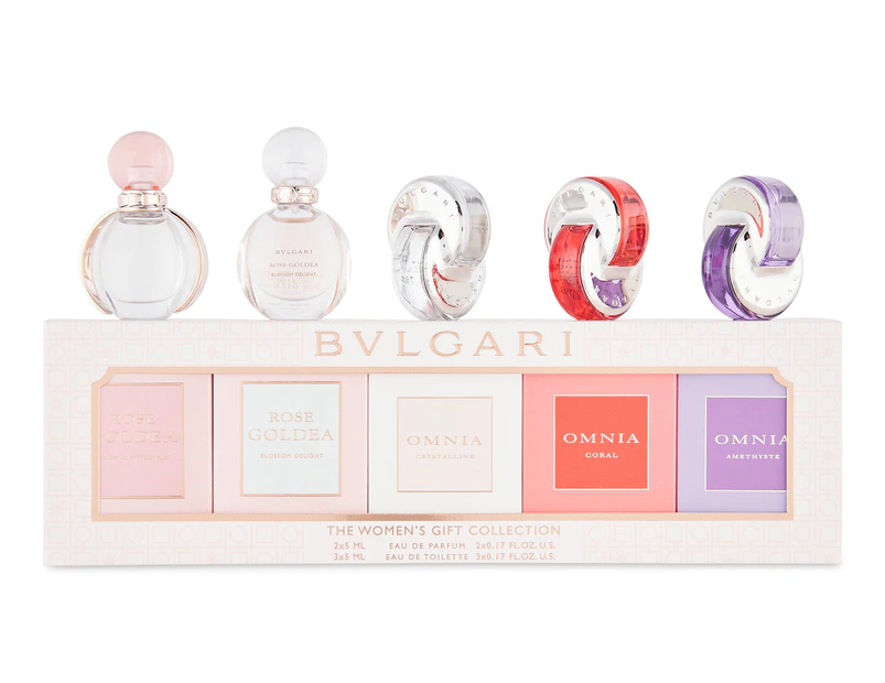 Bvlgari For Women EDP/EDT 5-Piece Perfume Gift Set