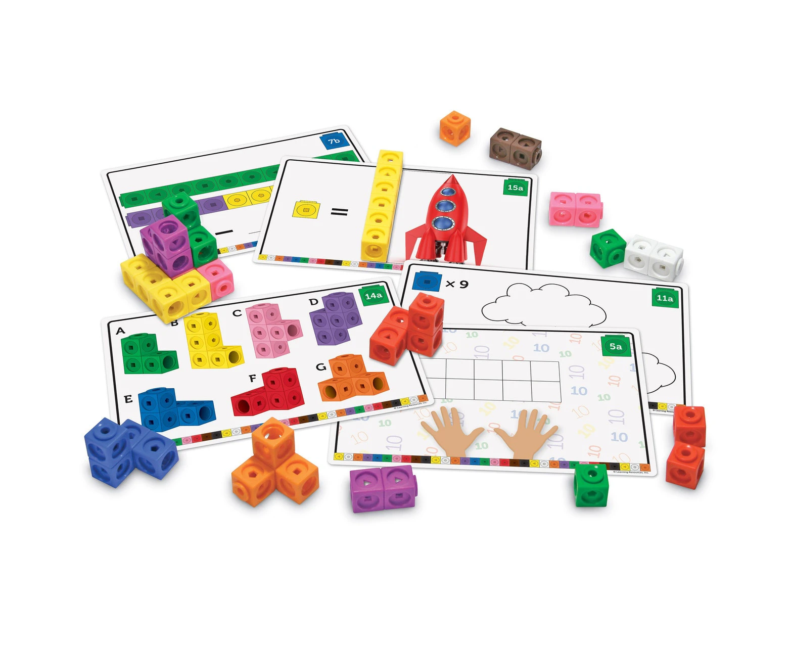 Learning Recourses Mathlink Cubes Early Math Activity Set