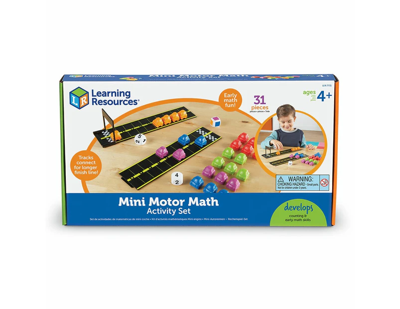 Learning Resources Mini Motor Math Activity Set
