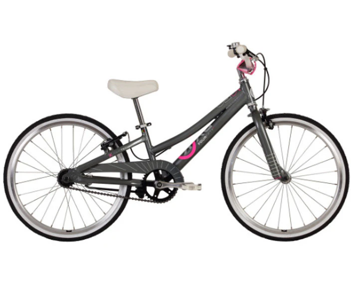 ByK E-450 Girls Bike Charcoal/Neon Pink