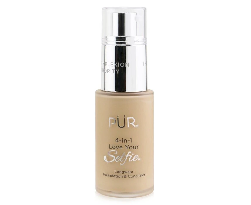 PUR (PurMinerals) 4 in 1 Love Your Selfie Longwear Foundation & Concealer  #MN3 Buff (Light Medium Skin With Neutral Undertones) 30ml/1oz