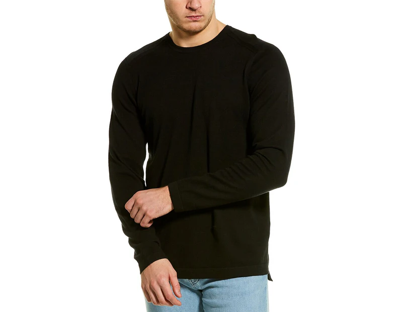 J Brand Men's  Zeuss Cashmere-Blend T-Shirt - Black
