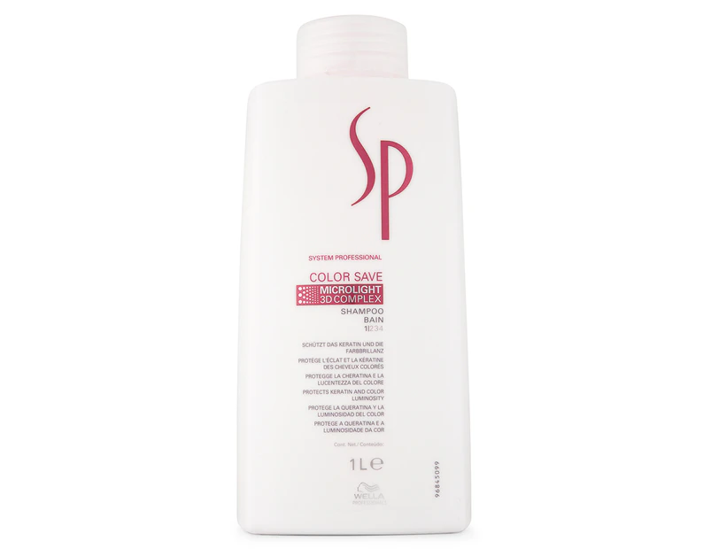 Wella Professionals System Professional Colour Save Shampoo 1L