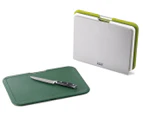 3pc Joseph & Joseph Nest Kitchen Chopping/Cutting Board w/ Storage Large Set GRN