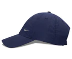 Nike Unisex Heritage 86 Metal Swoosh Cap - Navy Blue