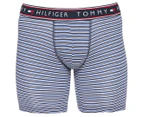 Tommy Hilfiger Men's Cotton Stretch Boxer Briefs 3-Pack - Ocean