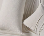Gioia Casa Jersey Cotton Quilt Cover Set - Oatmeal