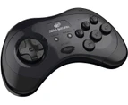 Retro-Bit Official SEGA Saturn Wireless Bluetooth Controller for PC/Switch & Android