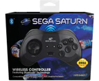 Retro-Bit Official SEGA Saturn Wireless Bluetooth Controller for PC/Switch & Android
