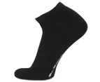 Ben Sherman Men's One Size Barbaro Ankle Socks 3-Pack - Black