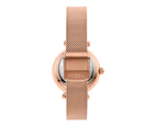 Fossil Women's Carlie Mini Me Rose Gold-Tone Analogue Watch ME3188