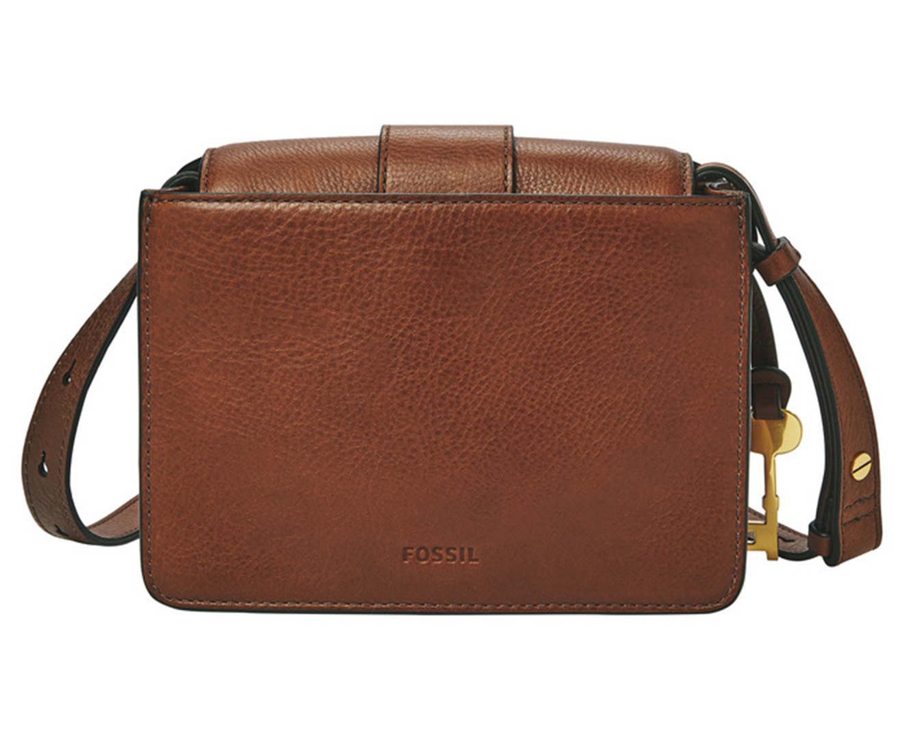 fossil wiley satchel brown