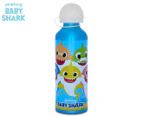 Baby Shark Metal Water Bottle - Blue/Multi
