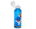 Baby Shark Metal Water Bottle - Blue/Multi