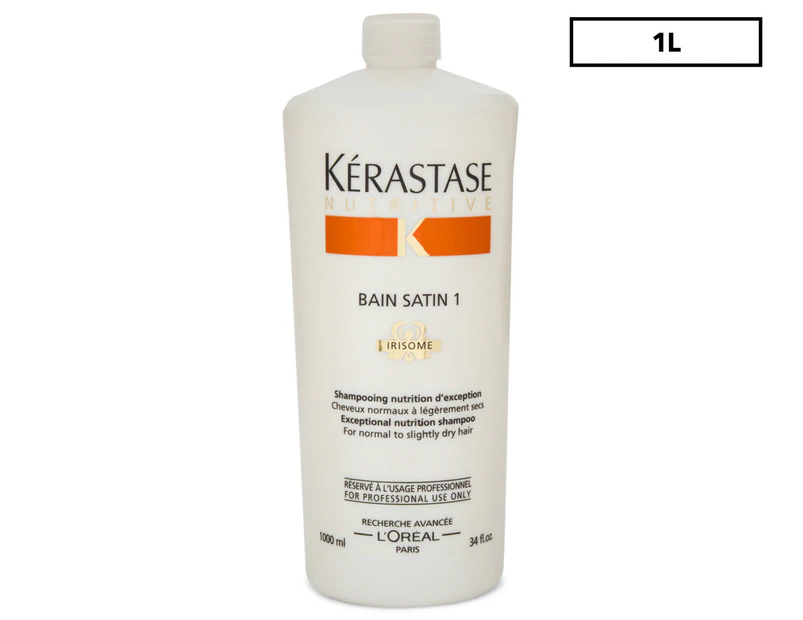 Kérastase Nutritive Bain Satin 1 Irisome Shampoo 1000mL