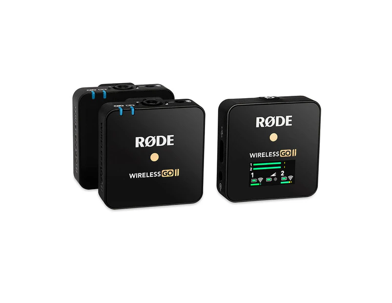 Rode Wireless GO II Wireless Microphone System - Black