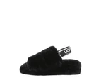 Ugg Australian Shepherd Puffy | Wool Upper - Women - Sandals - Black