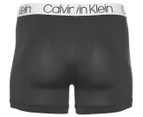 Calvin Klein Men's Microfibre Trunks 3-Pack - Black