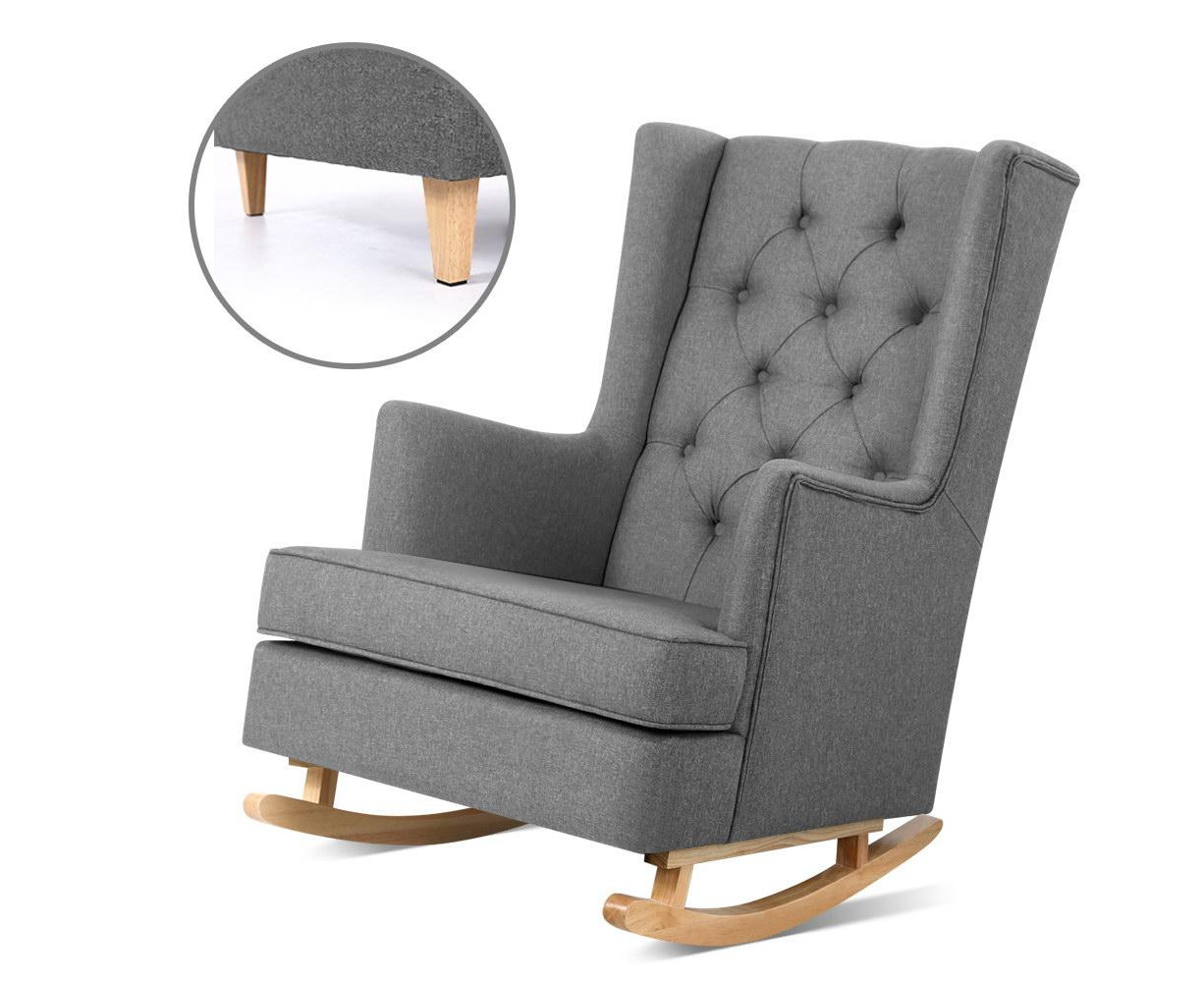 gold wingback chair