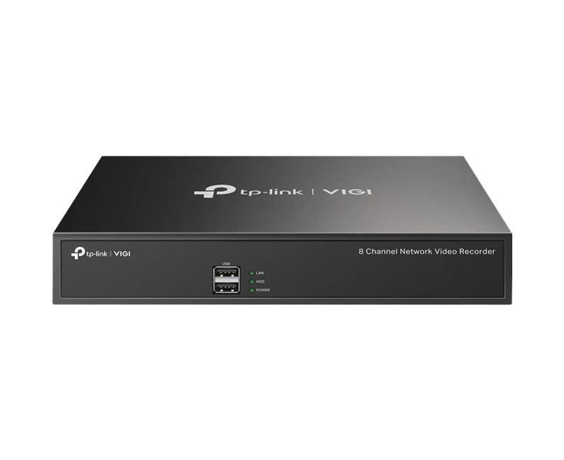 TP-Link VIGI NVR1008H 8 Channel Network Video Recorder, 24/7 Continuous Recording, Up To 10TB 4 Ch Playback, Up To 5MP