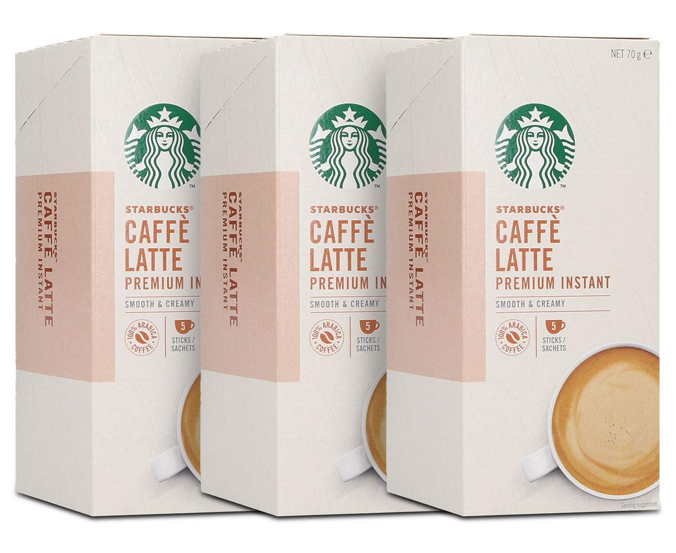 starbucks premium instant coffee caffeine content