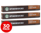 3 x 10pk Starbucks House Blend Coffee Pods / Capsules 57g