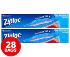 2 x 14pk Ziploc Large Freezer Bags